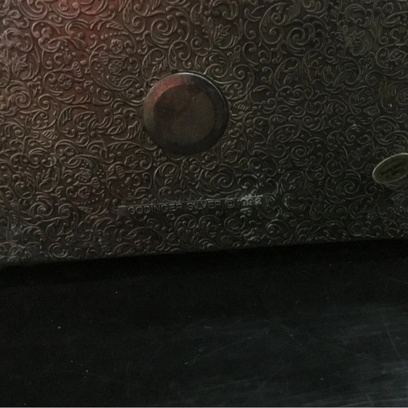 Intricate Silver-plate Decorative jewelry Box, Godinger silver 1992 - Picture 7 of 8